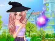 Little Witch New School Life Online Girls Games on NaptechGames.com