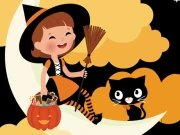 Little Witch Puzzle Online Puzzle Games on NaptechGames.com