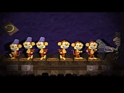 Logical Theatre Six Monkeys Online HTML5 Games on NaptechGames.com