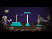 Logical Theatre Tower of Hanoi Online Puzzle Games on NaptechGames.com