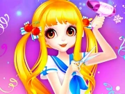 Magical Hair Salon Online Girls Games on NaptechGames.com