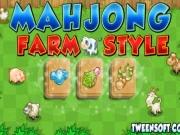 Mahjong Farm Online puzzles Games on NaptechGames.com