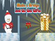 Make a Bridge and Go Get Gifts Ice Online Games on NaptechGames.com