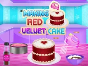 Making Red Velvet Cake Online Girls Games on NaptechGames.com