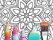 Mandala Coloring Book - Casual Online Hypercasual Games on NaptechGames.com