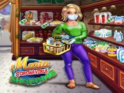 Maria Coronavirus Shopping Online Dress-up Games on NaptechGames.com