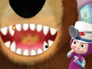 Masha And The Bear Dentist Game Online Girls Games on NaptechGames.com