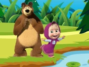Masha and the Bear Jigsaw Puzzles Online Puzzle Games on NaptechGames.com