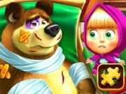 Masha and the Bear Jigsaw Online Games on NaptechGames.com