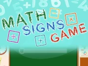 Math Signs Game Online Multiplayer Games on NaptechGames.com