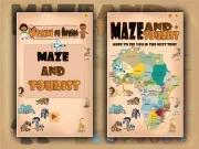 Maze And Tourist Online 3D Games on NaptechGames.com