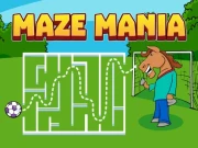 Maze Mania Online Puzzle Games on NaptechGames.com