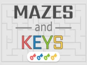 Mazes and Keys Online puzzles Games on NaptechGames.com