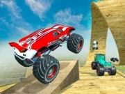 Mega Ramp Monster Truck Race Online io Games on NaptechGames.com