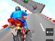 Mega Ramp Stunt Moto - Fun & Run 3D Game Online hypercasual Games on NaptechGames.com