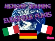 MEMORY TRAINING. EUROPEAN FLAGS Online Puzzle Games on NaptechGames.com