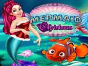 Mermaid Ariel Christmas Online Dress-up Games on NaptechGames.com