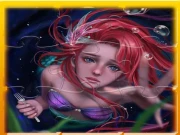 Mermaid Ariel Princess Match 3 Puzzle Online Puzzle Games on NaptechGames.com