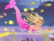 Mermaid chage princess Online 3D Games on NaptechGames.com