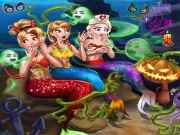 Mermaid Haunted House Online Dress-up Games on NaptechGames.com