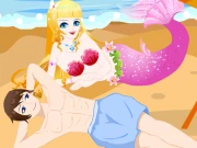 Mermaid Lover In Beach Online Puzzle Games on NaptechGames.com