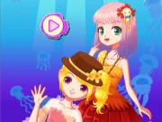 Mermaid Princess Dress Up Salon Online Girls Games on NaptechGames.com