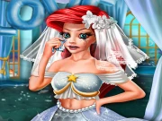 Mermaid Ruined Wedding Online Dress-up Games on NaptechGames.com