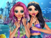 Mermaids Makeup Salon Online Dress-up Games on NaptechGames.com