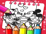 Mickey Mouse Coloring Book Online Puzzle Games on NaptechGames.com