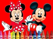 Mickey Mouse Coloring Online Puzzle Games on NaptechGames.com