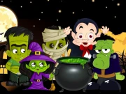Midnight Halloween Jigsaw Online Puzzle Games on NaptechGames.com
