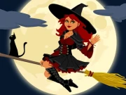 Midnight Witches Jigsaw Online Puzzle Games on NaptechGames.com