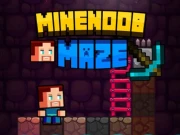 Mine Noob Maze Online Hypercasual Games on NaptechGames.com