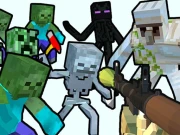 Minecraft Shooter - Save Your World Online Shooting Games on NaptechGames.com