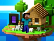 Minecraft Steve Hook Adventure Online Hypercasual Games on NaptechGames.com