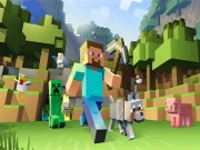 Minecraft touch Online 3D Games on NaptechGames.com