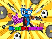 Mix and kick monsters Online arcade Games on NaptechGames.com