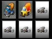 Mixer Trucks Memory Online Puzzle Games on NaptechGames.com