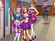 Modern Girls Collage Day Online Dress-up Games on NaptechGames.com
