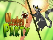 Monkeys ropes party Online Arcade Games on NaptechGames.com