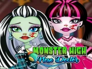 Monster High Nose Doctor Online Care Games on NaptechGames.com