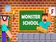 Monster School Challenges Online adventure Games on NaptechGames.com