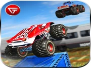 Monster Truck Impossible Track : Monster Truck Stunts Online Adventure Games on NaptechGames.com