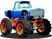 Monster Truck Puzzle Online Puzzle Games on NaptechGames.com