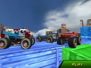 Monster Truck Stunts Sky Driving Online Racing Games on NaptechGames.com