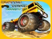 Monster Trucks Jigsaw Online Puzzle Games on NaptechGames.com