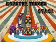 Monster Trucks Stack Online Puzzle Games on NaptechGames.com