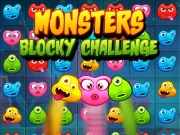Monsters Blocky Challenge Online Puzzle Games on NaptechGames.com