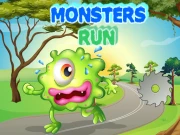 Monsters Runs Online Puzzle Games on NaptechGames.com