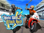 Moto Bike Attack Race Online Sports Games on NaptechGames.com